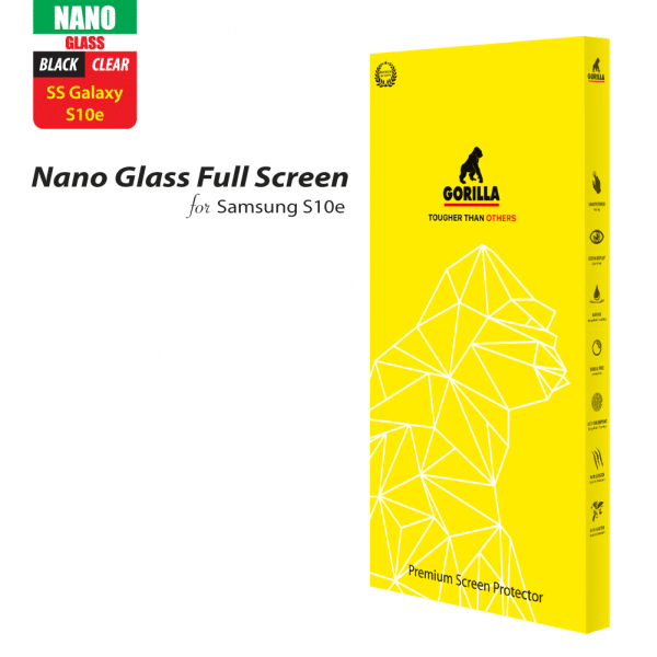 ฟิล์มกันรอย Nano Glass สำหรับ Samsung Galaxy S10e