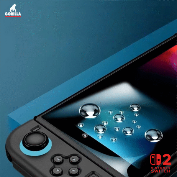 ฟิล์มกระจกนิรภัยแบบใสเต็มจอสำหรับ Nintendo Switch 2 ปกป้องระดับ 9H - Image 3